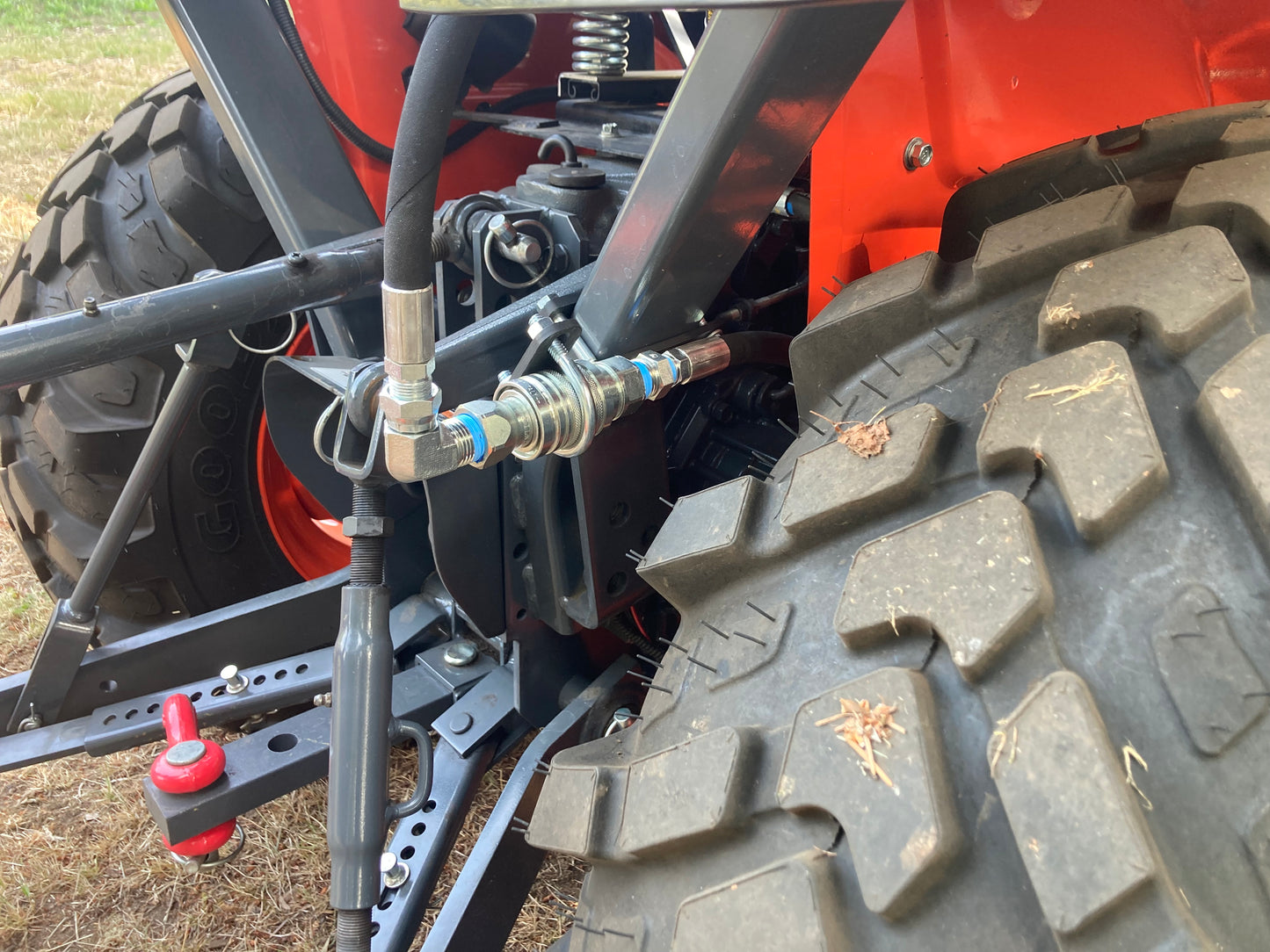 Constant-Flow Port Kit (For Backhoe /Log Splitter, etc) - With Tank Hose for 3-hose Backhoe