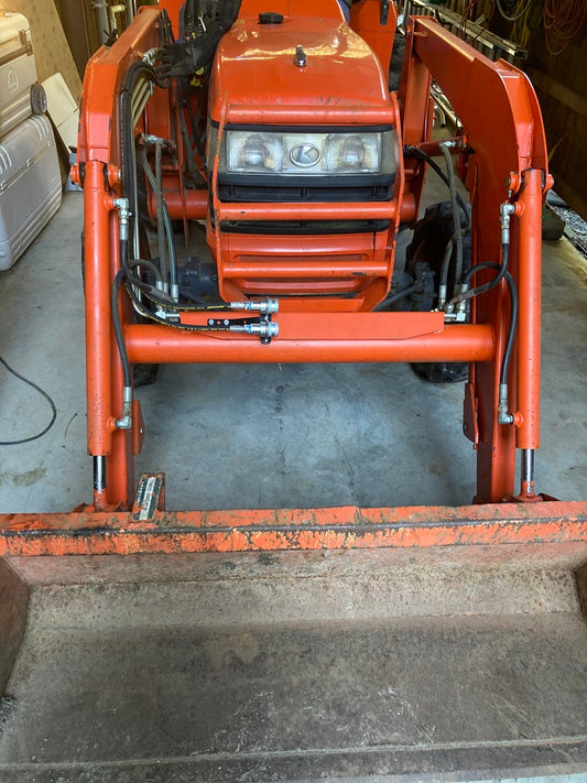 Live Add-On - Extended hoses to move 1 remote circuit to the front for grapple, etc.