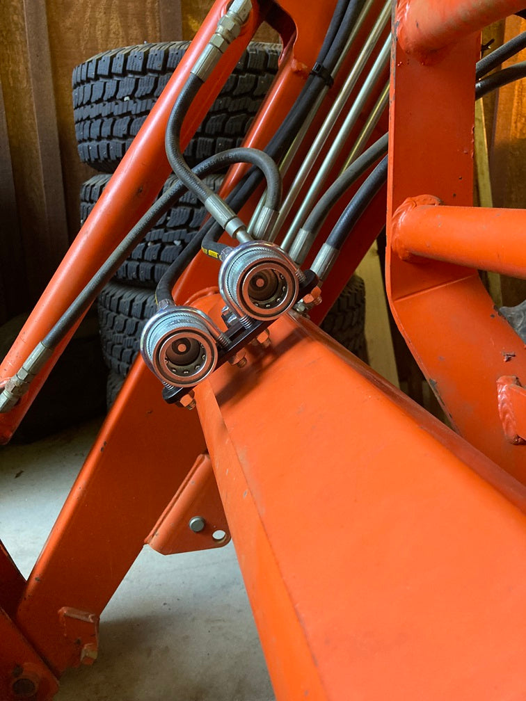 Live Add-On - Extended hoses to move 1 remote circuit to the front for grapple, etc.