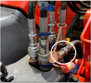 Live Remote Hydraulics Kit - Forward Mounted Valve